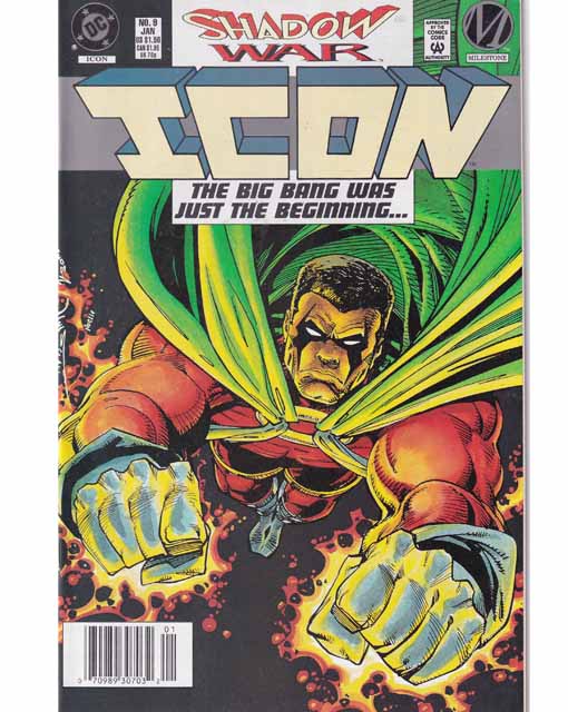 Icon Issue 9 DC Comics Back Issues 070989307032