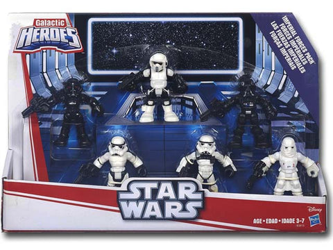 Star Wars Galactic Heroes Imperial Forces Pack Playskool Heroes Action Figures