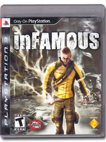 Infamous Playstation 3 PS3 Video Game 711719811923