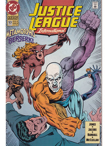 Justice League International Issue 53 DC Comics Back Issues