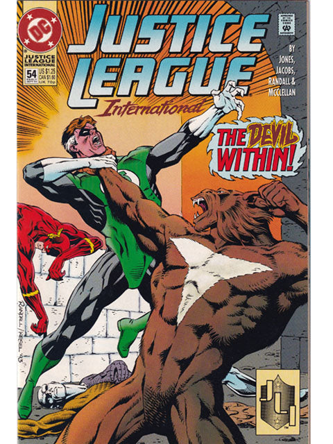 Justice League International Issue 54 DC Comics Back Issues