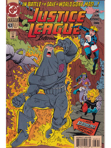 Justice League International Issue 63 DC Comics Back Issues