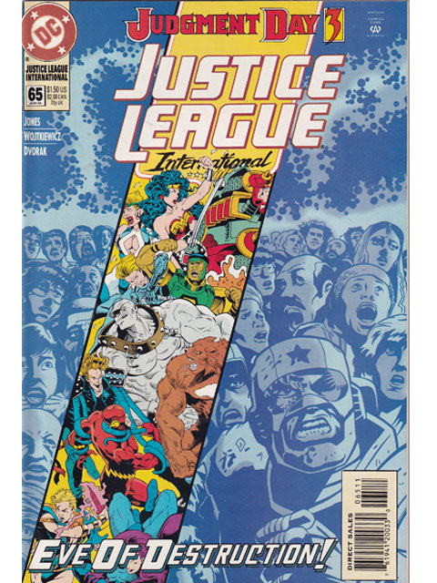 Justice League International Issue 65 DC Comics Back Issues