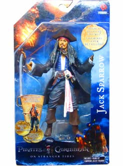 Captain Jack Sparrow Pirates Of The Caribbean On Stranger Tides Build A Figure Action Figure