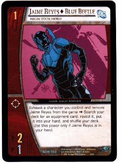 Jaime Reyes Blue Beetle Infinite Crisis Marvel DC VS. Trading Card