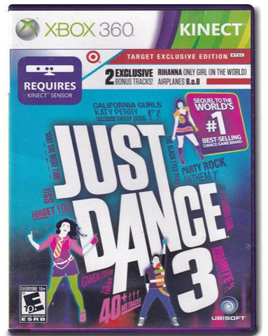 Just Dance 3 Xbox 360 Video Game 008888526773