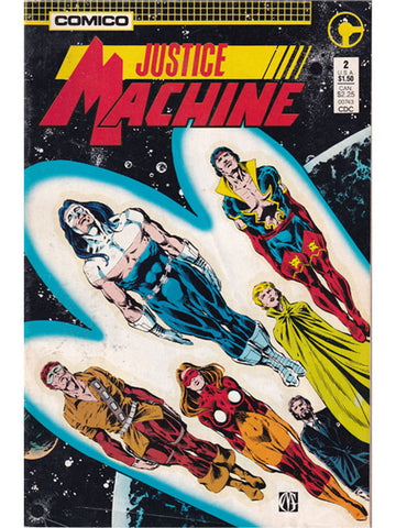 Justice Machine Issue 2 Comico Comics Back Issues