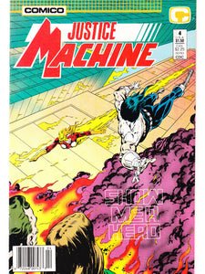 Justice Machine Issue 4 Comico Comics Back Issues