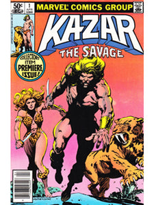 Kazar The Savage Issue 1 Marvel Comics Back Issues 071486026006