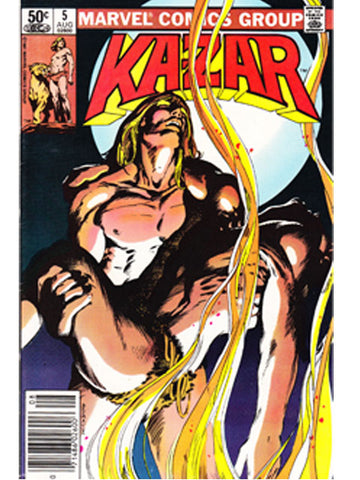 Kazar The Savage Issue 5 Marvel Comics Back Issues