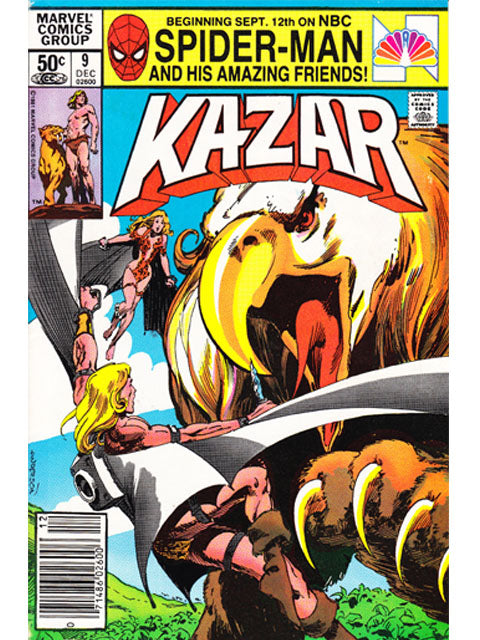 Kazar The Savage Issue 9 Marvel Comics Back Issues