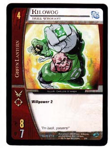 Kilowog Infinite Crisis Marvel DC VS. Trading Card