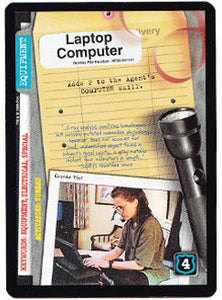 Laptop Computer X-Files (USPCG) Trading Cards