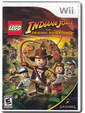 Lego Indiana Jones The Original Adventures Nintendo Wii Video Game 023272333638