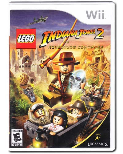 Lego Indiana Jones 2 Nintendo Wii Video Game