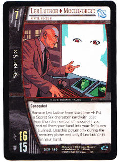 Lex Luthor Mockingbird Infinite Crisis Marvel DC VS. Trading Card
