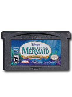 The Little Mermaid Magic In Two Kingdoms Nintendo Game Boy Advance Video Game Cartridge 0712725002640
