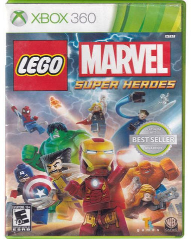 Lego Marvel Super Heroes Xbox 360 Video Game 883929319701