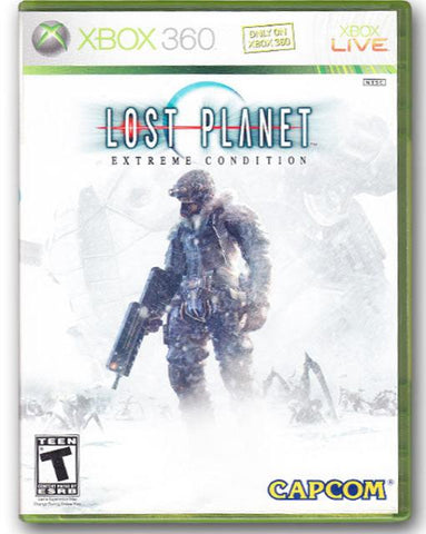 Lost Planet Extreme Condition Xbox 360 Video Game 013388330027