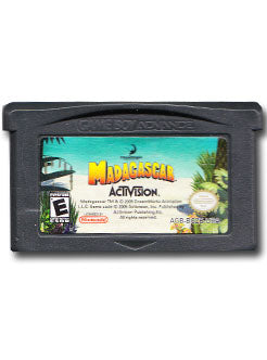 Madagascar Nintendo Game Boy Advance Video Game Cartridge
