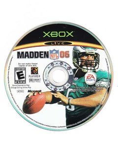 Madden NFL 06 Loose XBOX Video Game