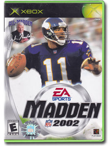Madden NFL 2002 XBOX Video Game 014633143362