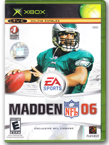 Madden NFL 06 XBOX Video Game Video Game 014633149395