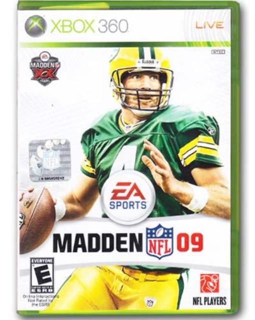 Madden NFL 09 Xbox 360 Video Game 014633156003