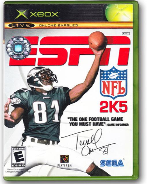 ESPN NFL 2K5 XBOX Video Games 710425296116