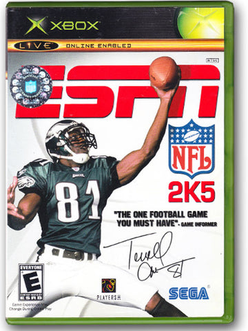ESPN NFL 2K5 XBOX Video Games