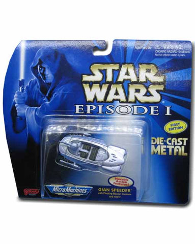 Gian Speeder Star Wars Episode 1 Die Cast MicroMachines Spaceship 047246665235