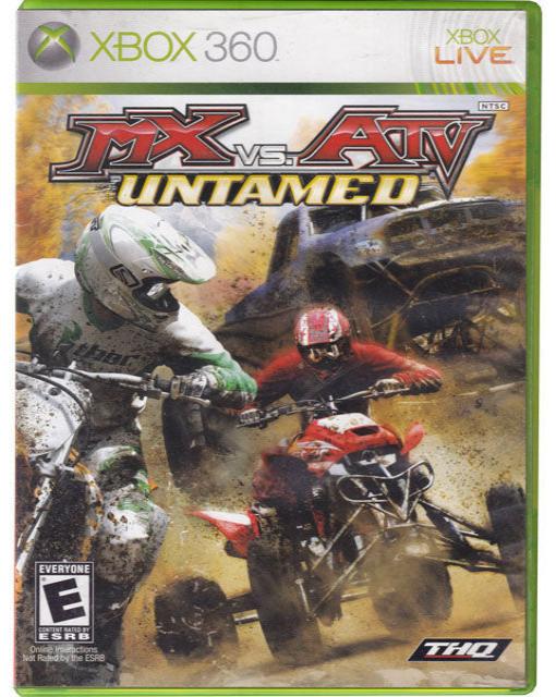 MX Vs. ATV Untamed Xbox 360 Video Game 752919550267