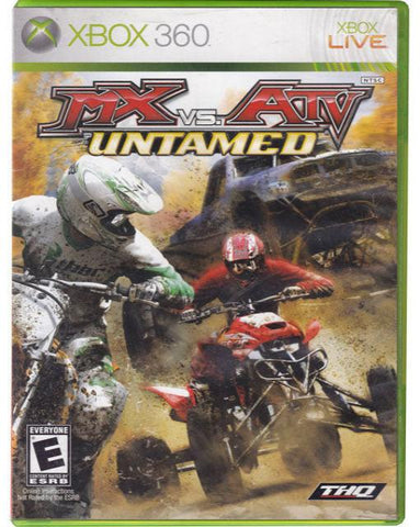 MX Vs. ATV Untamed Xbox 360 Video Game 752919550267
