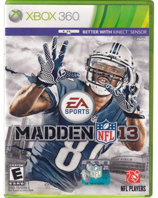 Madden NFL 13 Xbox 360 Video Game 014633197327