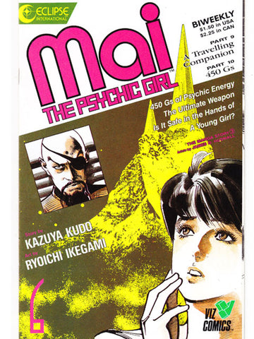 Mai The Psychic Girl Issue 6 Eclipse Comics Back Issues