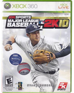 Major League Baseball 2K10 Xbox 360 Video Game 710425397455