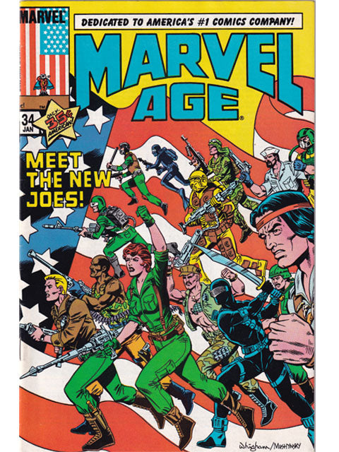 Marvel Age Issue 34 Marvel Comics Back Issues
