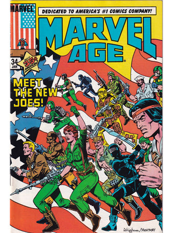Marvel Age Issue 34 Marvel Comics Back Issues