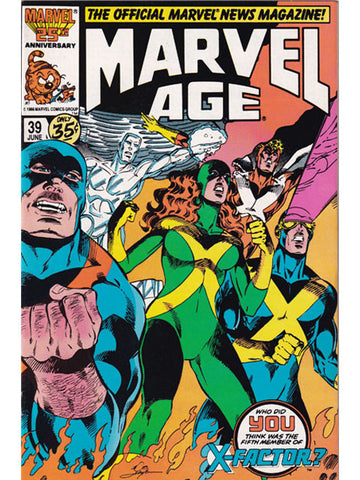 Marvel Age Issue 39 Marvel Comics Back Issues