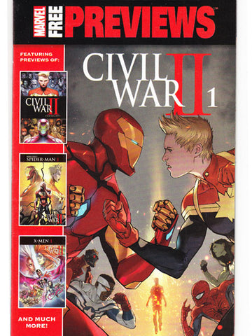 Marvel Previews Civil War 2