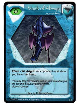 Mask Of Abwyn Magi Nation First Edition Base Set Trading Cards