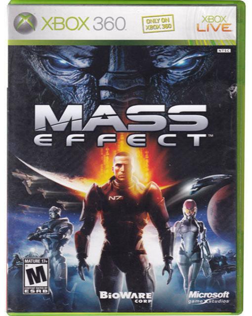 Mass Effect Xbox 360 Video Game 882224355254