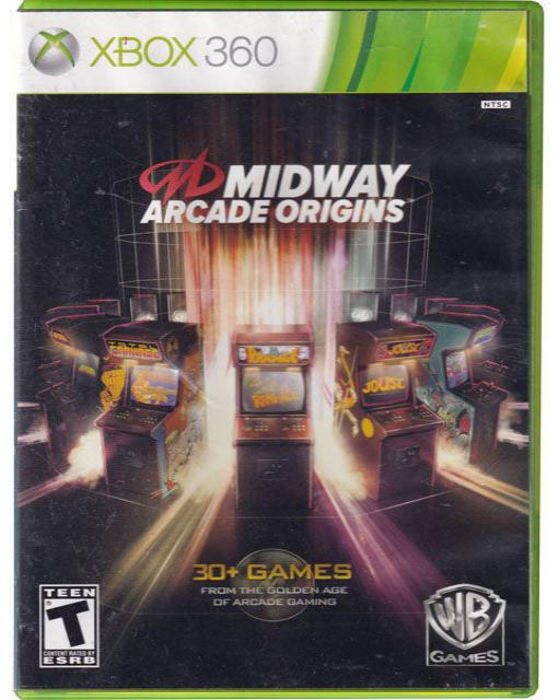 Midway Arcade Origins Xbox 360 Video Game 883929288892