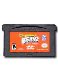 Mighty Beanz Pocket Puzzles Nintendo Game Boy Advance Video Game Cartridge