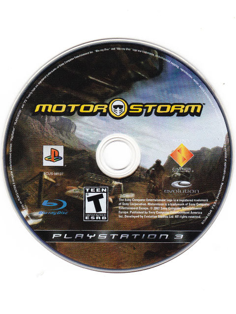 Motor Storm Loose Playstation 3 PS3 Video Game