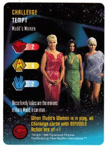 Mudd's Women (Challenge) Star Trek The Card Game Fleer/Skybox Trading Cards