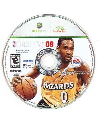 NBA Live 08 Loose Xbox 360 Video Game