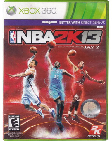 NBA 2K13 Xbox 360 Video Game 710425491887