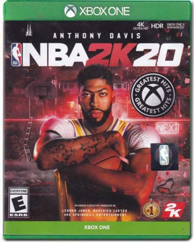 NBA 2K20 XBox One Video Game 710425595264