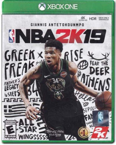 NBA 2K 19 XBox One Video Game 710425590504